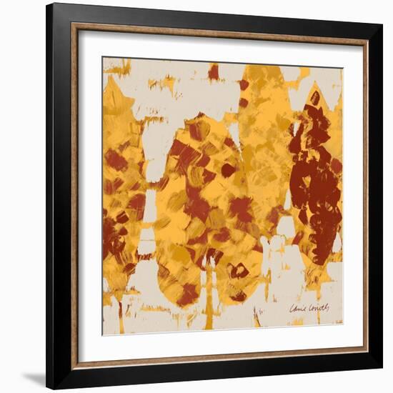 Spice Sunlit Marsh II-Lanie Loreth-Framed Art Print