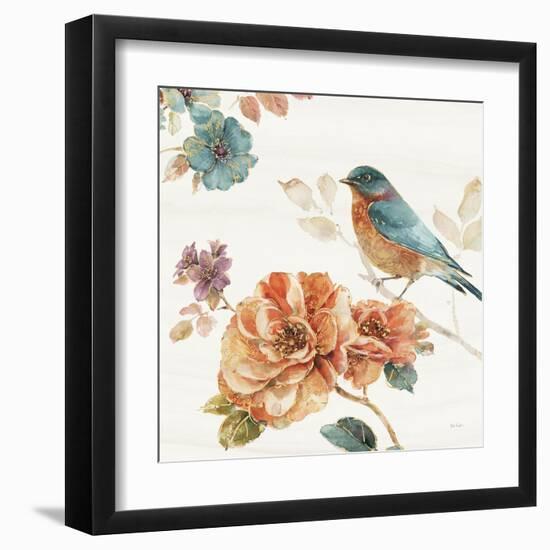 Spiced Nature III Soft White-Lisa Audit-Framed Art Print