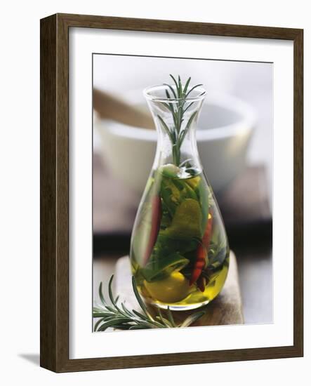 Spiced Oil with Rosemary and Chillies-Eising Studio - Food Photo and Video-Framed Photographic Print