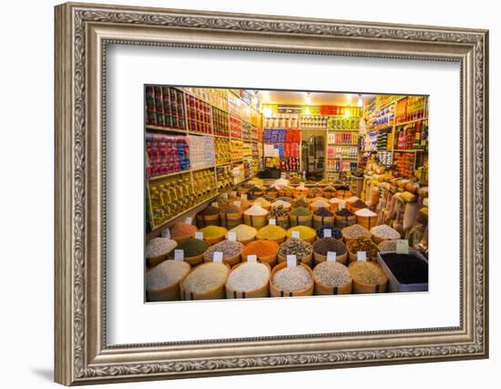 Spices in the Bazaar of Sulaymaniyah, Iraq, Kurdistan-Michael Runkel-Framed Photographic Print