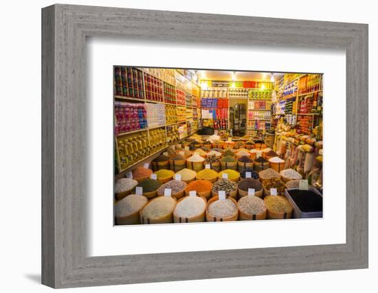 Spices in the Bazaar of Sulaymaniyah, Iraq, Kurdistan-Michael Runkel-Framed Photographic Print