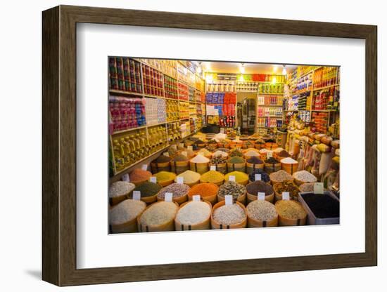 Spices in the Bazaar of Sulaymaniyah, Iraq, Kurdistan-Michael Runkel-Framed Photographic Print