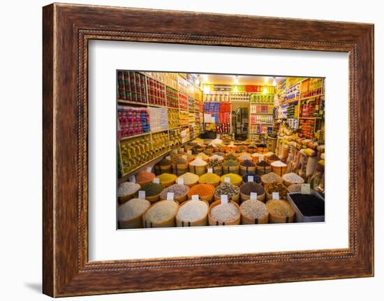 Spices in the Bazaar of Sulaymaniyah, Iraq, Kurdistan-Michael Runkel-Framed Photographic Print