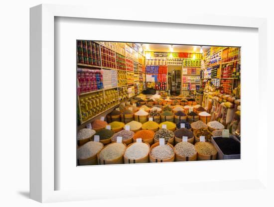 Spices in the Bazaar of Sulaymaniyah, Iraq, Kurdistan-Michael Runkel-Framed Photographic Print