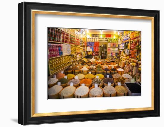 Spices in the Bazaar of Sulaymaniyah, Iraq, Kurdistan-Michael Runkel-Framed Photographic Print