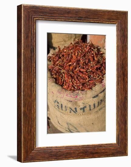 Spices, Jaipur, Rajasthan, India, Asia-Doug Pearson-Framed Photographic Print