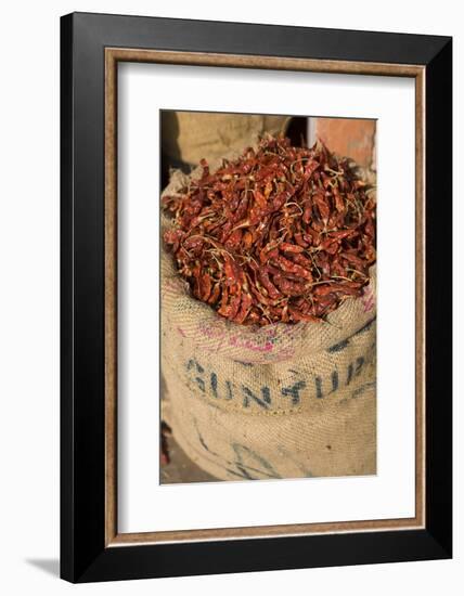 Spices, Jaipur, Rajasthan, India, Asia-Doug Pearson-Framed Photographic Print