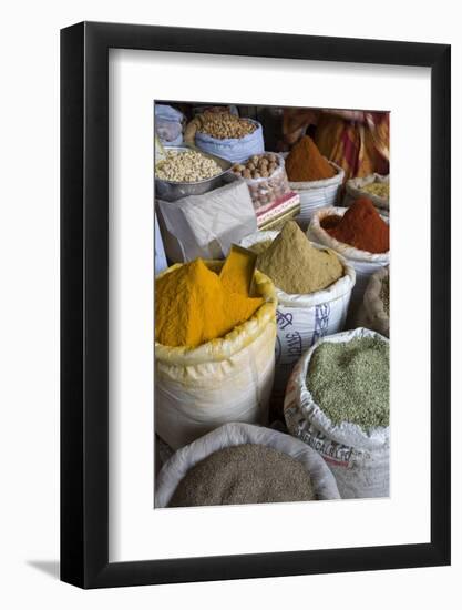 Spices, Jaipur, Rajasthan, India, Asia-Doug Pearson-Framed Photographic Print