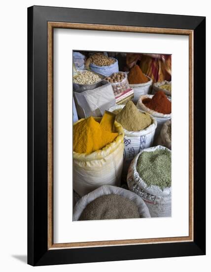 Spices, Jaipur, Rajasthan, India, Asia-Doug Pearson-Framed Photographic Print