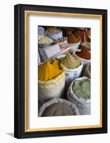 Spices, Jaipur, Rajasthan, India, Asia-Doug Pearson-Framed Photographic Print