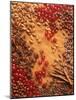 Spices, Nuts, Almonds and Cherries Forming a Surface-Luzia Ellert-Mounted Photographic Print