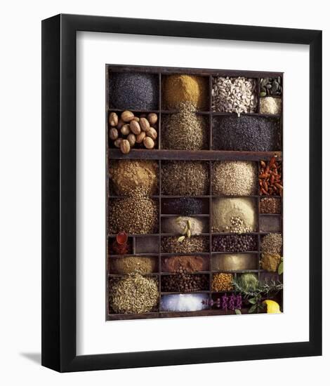 Spices-null-Framed Art Print