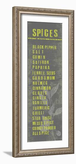 Spices-The Vintage Collection-Framed Giclee Print