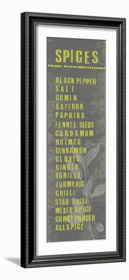 Spices-The Vintage Collection-Framed Giclee Print