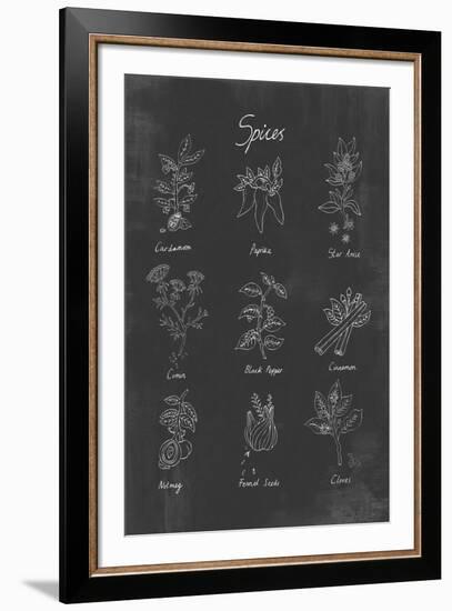 Spices-Clara Wells-Framed Giclee Print