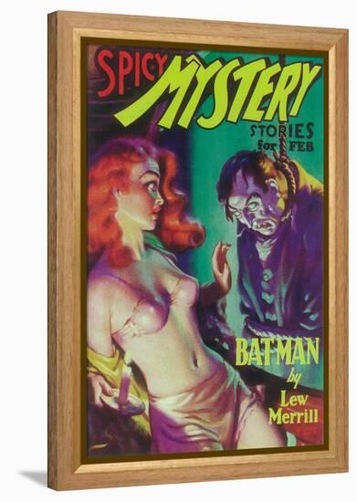 Spicy Mystery Stories-null-Framed Stretched Canvas