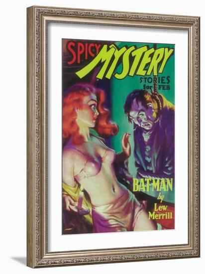 Spicy Mystery Stories--Framed Art Print