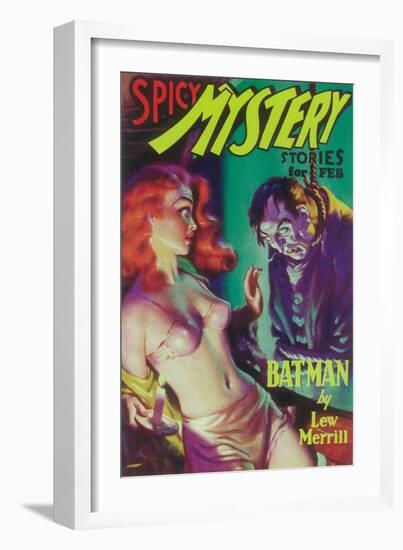 Spicy Mystery Stories-null-Framed Art Print
