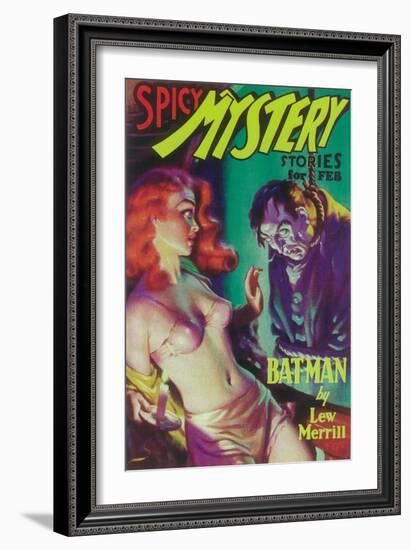 Spicy Mystery Stories--Framed Art Print