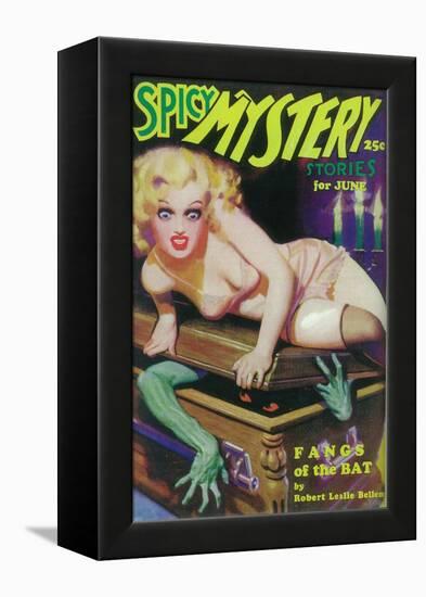 Spicy Mystery Stories-null-Framed Stretched Canvas