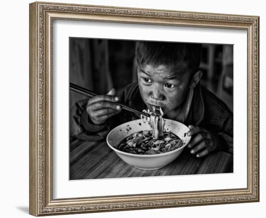 Spicy Noodle-Bj Yang-Framed Photographic Print