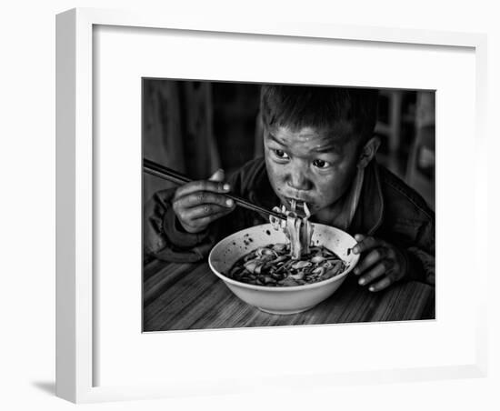 Spicy Noodle-Bj Yang-Framed Photographic Print