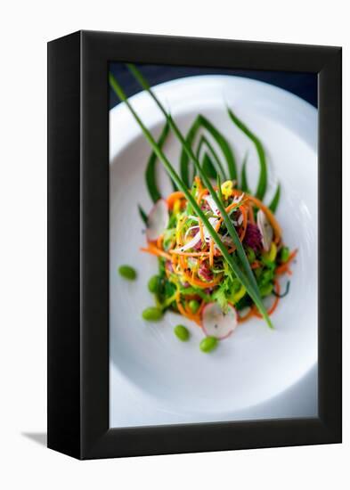 Spicy Thai Salad, Thailand, Southeast Asia, Asia-Alex Robinson-Framed Premier Image Canvas