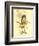 Spider 1873 'Missing Links' Parade Costume Design-Charles Briton-Framed Giclee Print