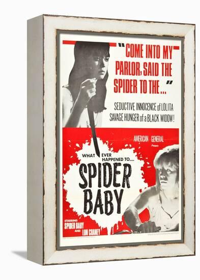 Spider Baby, Jill Banner, Beverly Washburn-null-Framed Stretched Canvas