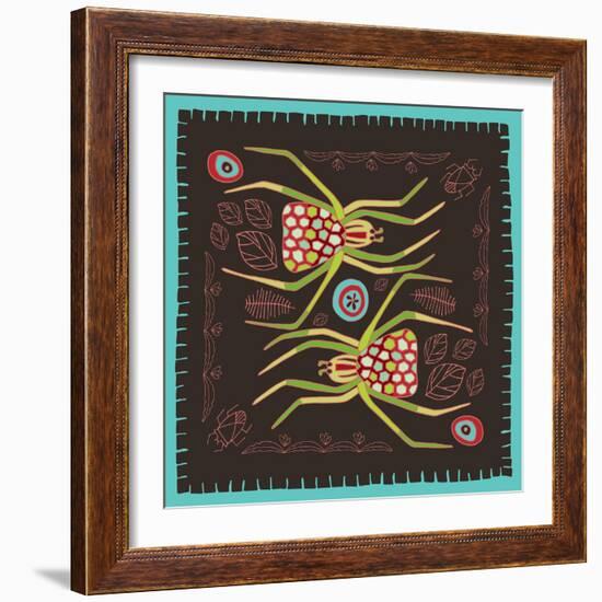 Spider, Crab Spider-Belen Mena-Framed Giclee Print