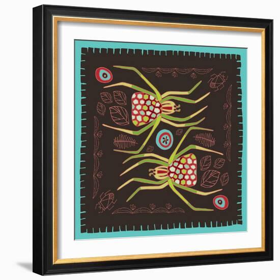 Spider, Crab Spider-Belen Mena-Framed Giclee Print