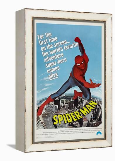 Spider-Man, Nicholas Hammond, 1977-null-Framed Stretched Canvas