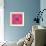 Spider, Pink Crab Spider-Belen Mena-Framed Giclee Print displayed on a wall