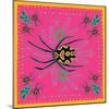 Spider, Pink Crab Spider-Belen Mena-Mounted Giclee Print