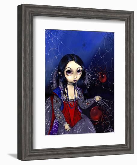 Spider Queen Arachne-Jasmine Becket-Griffith-Framed Art Print