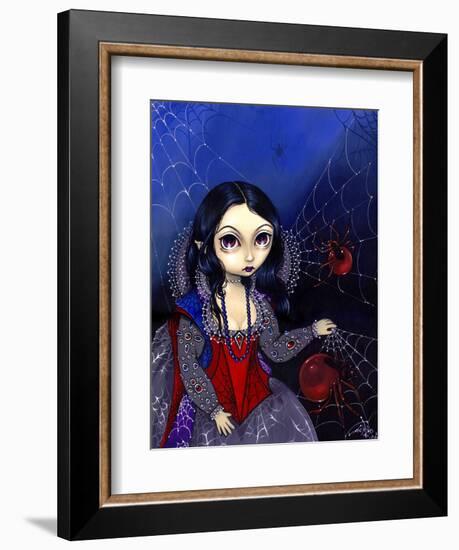 Spider Queen Arachne-Jasmine Becket-Griffith-Framed Art Print