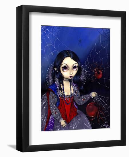 Spider Queen Arachne-Jasmine Becket-Griffith-Framed Art Print