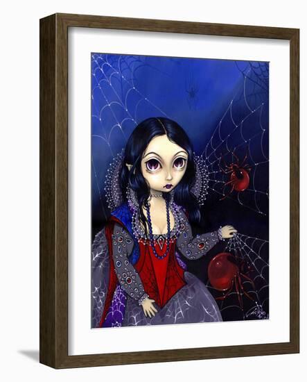 Spider Queen Arachne-Jasmine Becket-Griffith-Framed Art Print