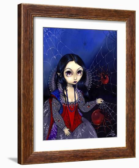 Spider Queen Arachne-Jasmine Becket-Griffith-Framed Art Print