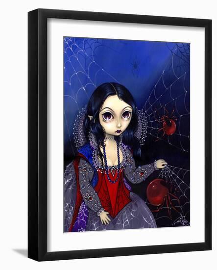 Spider Queen Arachne-Jasmine Becket-Griffith-Framed Art Print