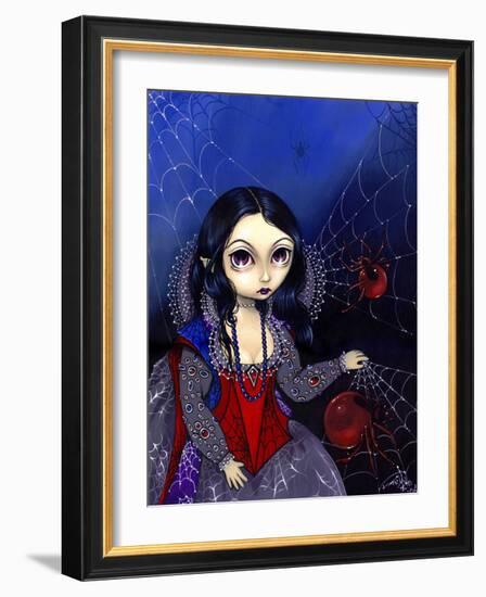 Spider Queen Arachne-Jasmine Becket-Griffith-Framed Art Print