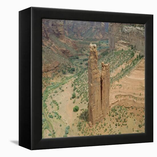 Spider Rock, Canyon De Chelly, Arizona, USA-Tony Gervis-Framed Premier Image Canvas