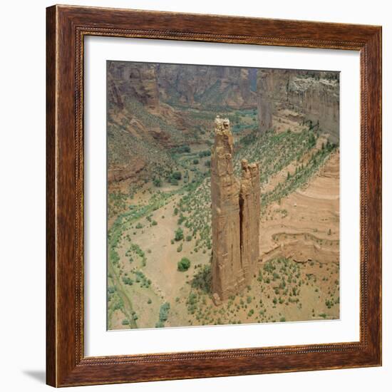 Spider Rock, Canyon De Chelly, Arizona, USA-Tony Gervis-Framed Photographic Print