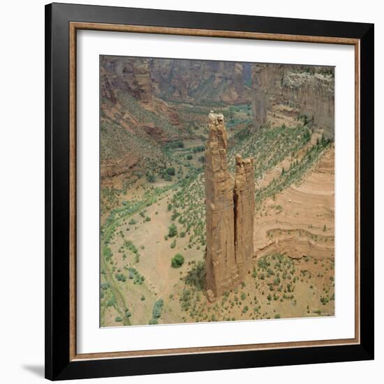 Spider Rock, Canyon De Chelly, Arizona, USA-Tony Gervis-Framed Photographic Print