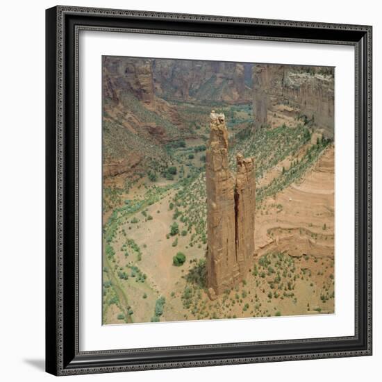 Spider Rock, Canyon De Chelly, Arizona, USA-Tony Gervis-Framed Photographic Print