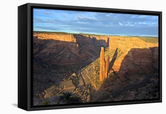 Spider Rock in Canyon De Chelly, Arizona-Richard Wright-Framed Premier Image Canvas