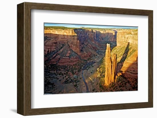 Spider Rock in Canyon De Chelly, Arizona-Richard Wright-Framed Photographic Print