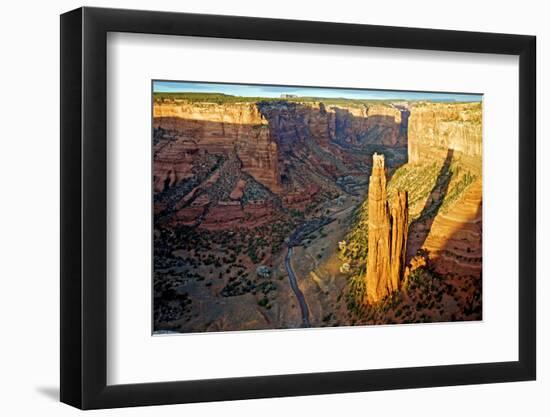 Spider Rock in Canyon De Chelly, Arizona-Richard Wright-Framed Photographic Print