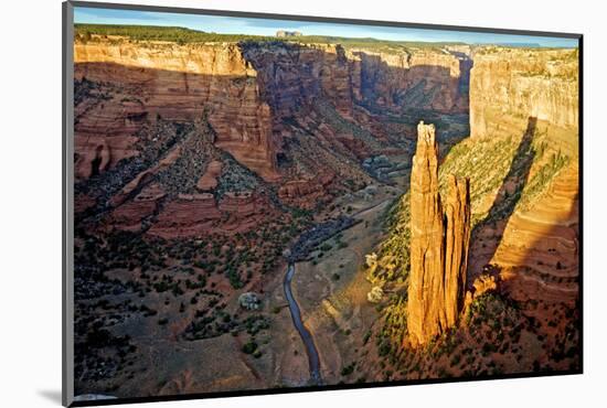 Spider Rock in Canyon De Chelly, Arizona-Richard Wright-Mounted Photographic Print