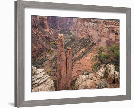 Spider Rock-Don Paulson-Framed Giclee Print